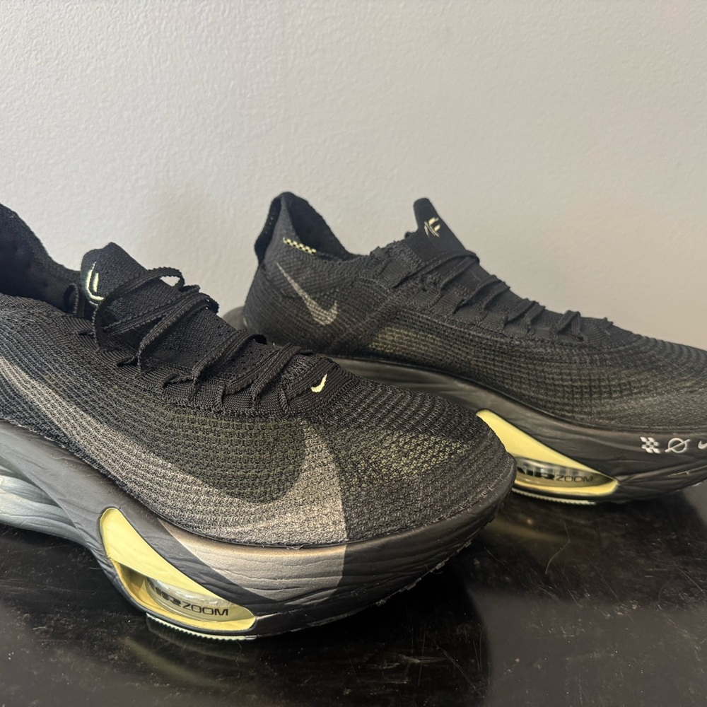 Nike ALPHAFLY 3 Air Zoom Black Sneakers wore the shoes once